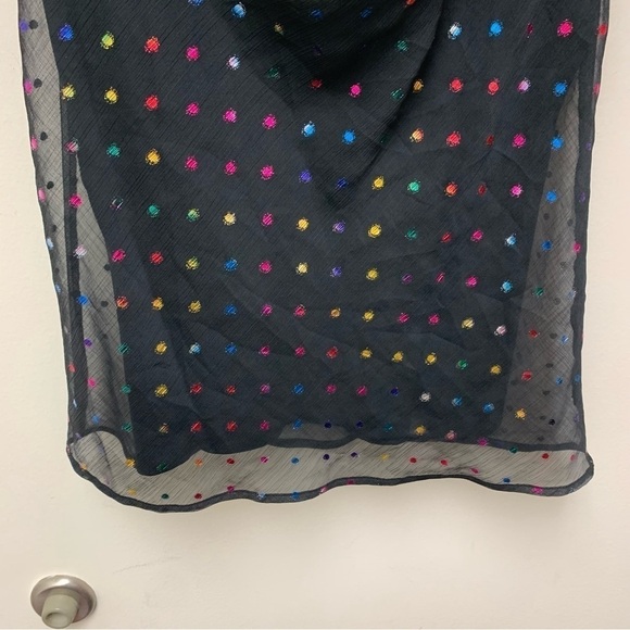 Ali & Jay Rainbow Dot Foil Blouse - Picture 8 of 13